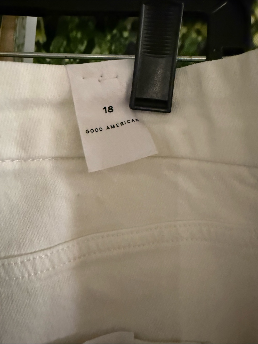 Good American White High-Rise Wide-Leg Jeans - Picture 10 of 10